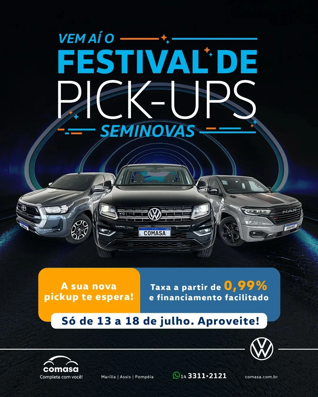 Campanha Mustache para Comasa